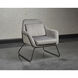 Watts Black / Antonio Charcoal Lounge Chair